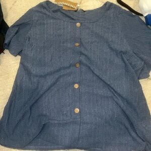 Blue blouse